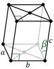 Monoclinic, centered