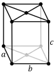 Orthorhombic, base-centered