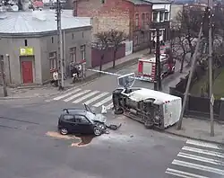 Car accident poland 2008 - Explain relevance of this image to the chapter content