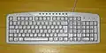 Keyboard with Danish layout