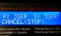 Dual Power Unit's display after the start button is held.