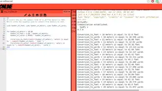 Code Output.