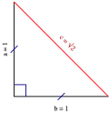 An isosceles triangle is a triangle that has at least 2 sides that are congruent