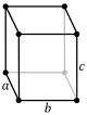 Orthorhombic, simple