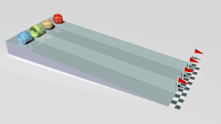 Rolling Racers - Moment of inertia.gif