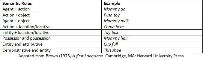 Semantic roles