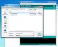 Go to 'File' in the menu bar and go to 'Open...' Navigate to where the IMU software was extracted. Open this folder and select 'Imu_Arduino.pde.'