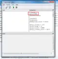 Text will appear on the righthand side of the Serial Chart window. On the second line, it will have a line that says 'port=COM3'. Change COM3 to the port that the Arduino is plugged into.