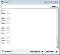 Accelerometer's raw zero reading with no adjustments in code
